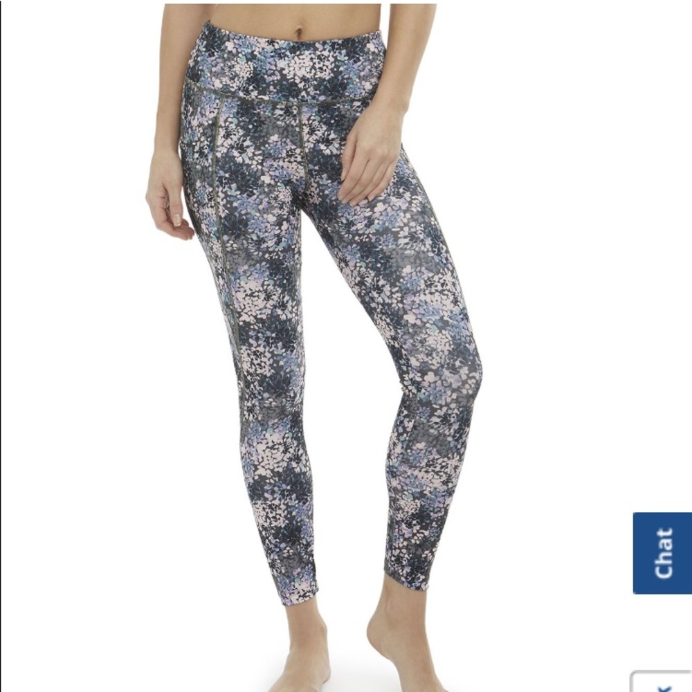 JOCKEY golden hour print 7/8th legging multicombo size small‎